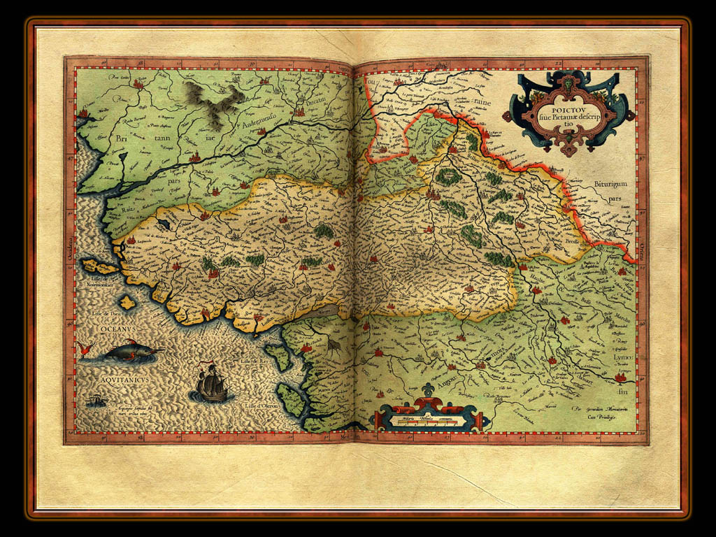 "Gerhard Mercator 1595 World Atlas - Cosmographicae" - Wallpaper No. 66 of 106. Right click for saving options.