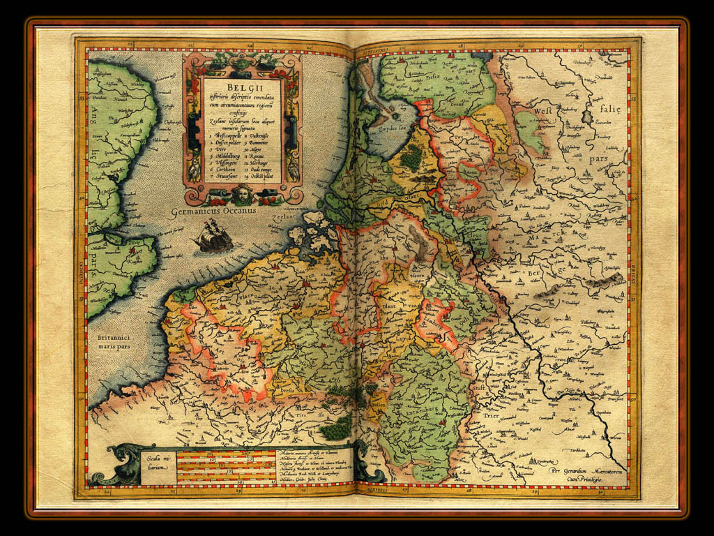 "Gerhard Mercator 1595 World Atlas - Cosmographicae" - Wallpaper No. 57 of 106. Right click for saving options.