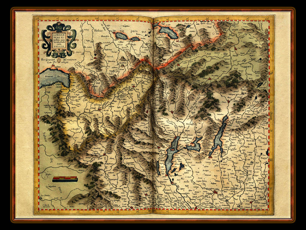 "Gerhard Mercator 1595 World Atlas - Cosmographicae" - Wallpaper No. 21 of 106. Right click for saving options.