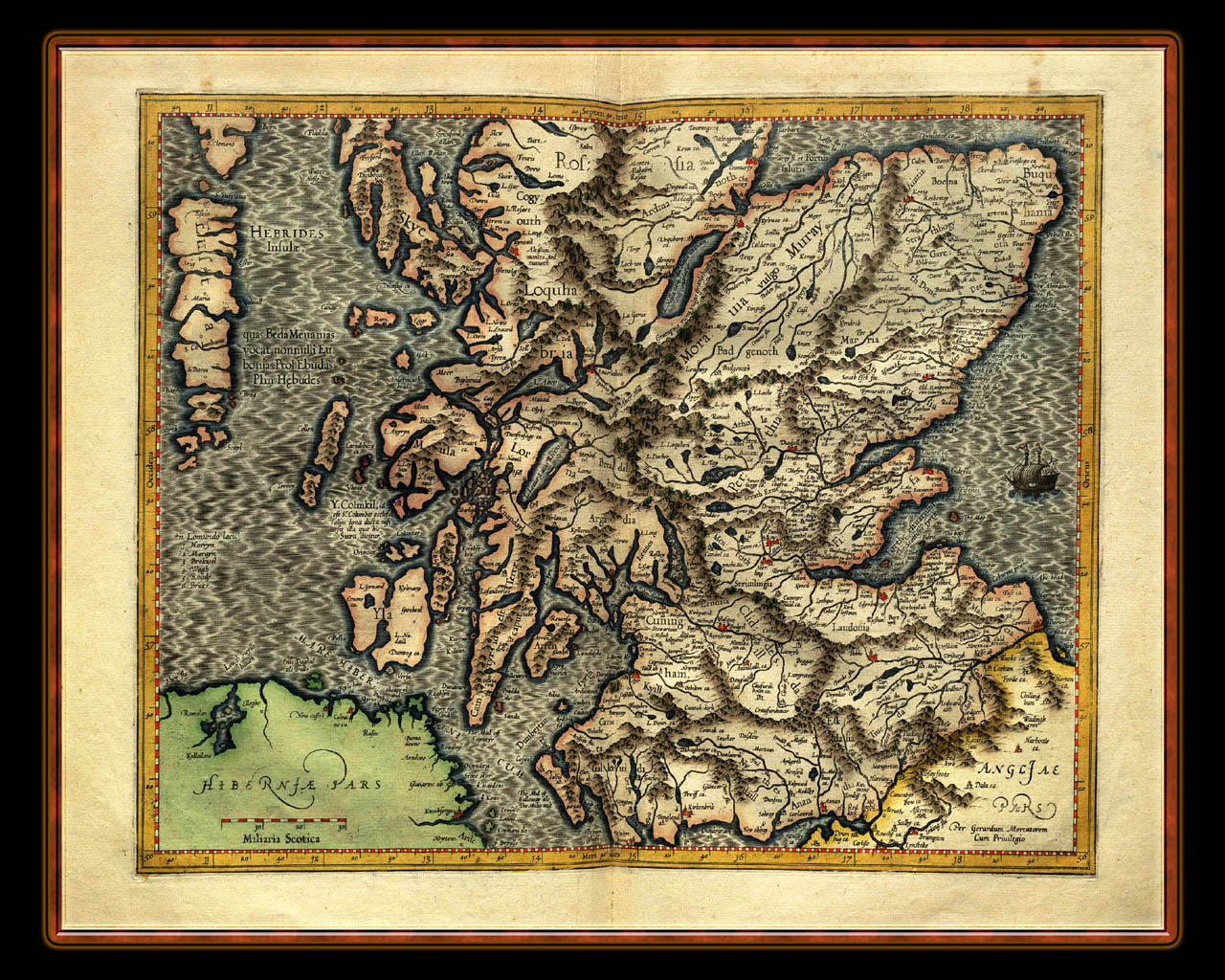 "Gerhard Mercator 1595 World Atlas - Cosmographicae" - Wallpaper No. 96 of 106. Right click for saving options.