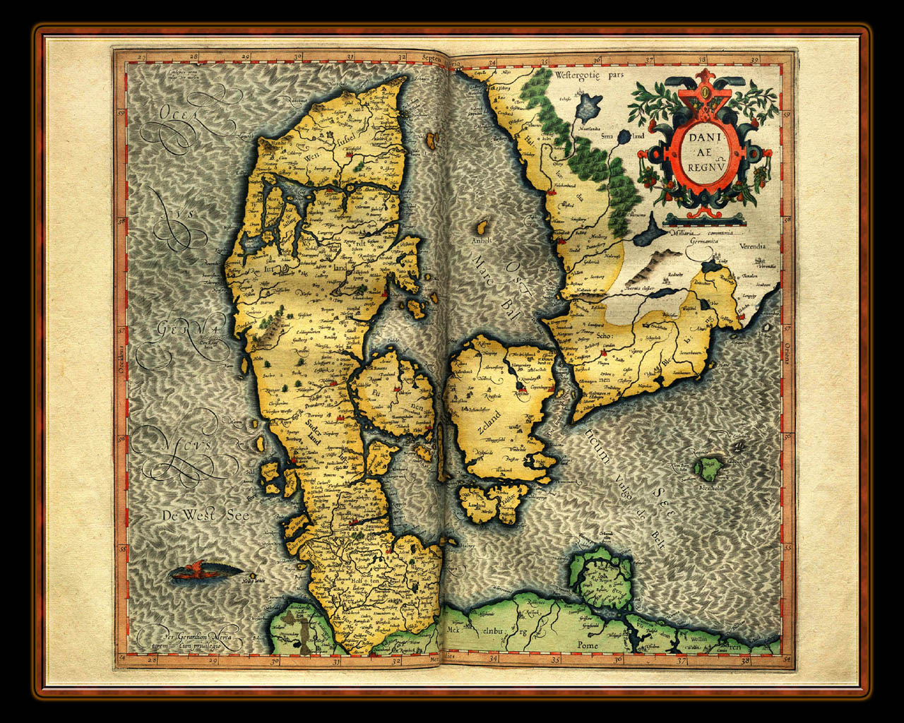 "Gerhard Mercator 1595 World Atlas - Cosmographicae" - Wallpaper No. 82 of 106. Right click for saving options.