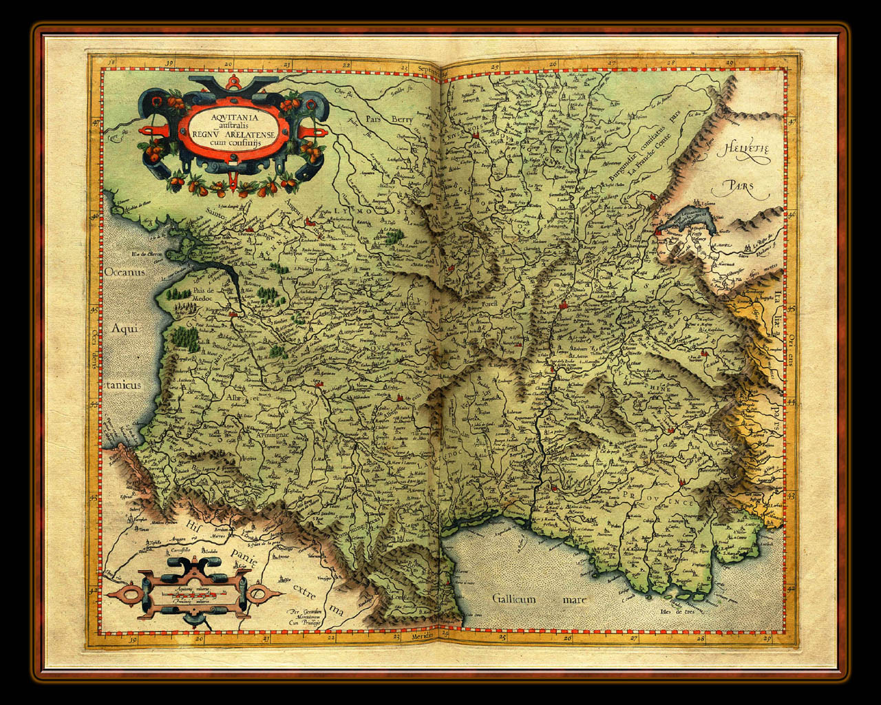 "Gerhard Mercator 1595 World Atlas - Cosmographicae" - Wallpaper No. 70 of 106. Right click for saving options.