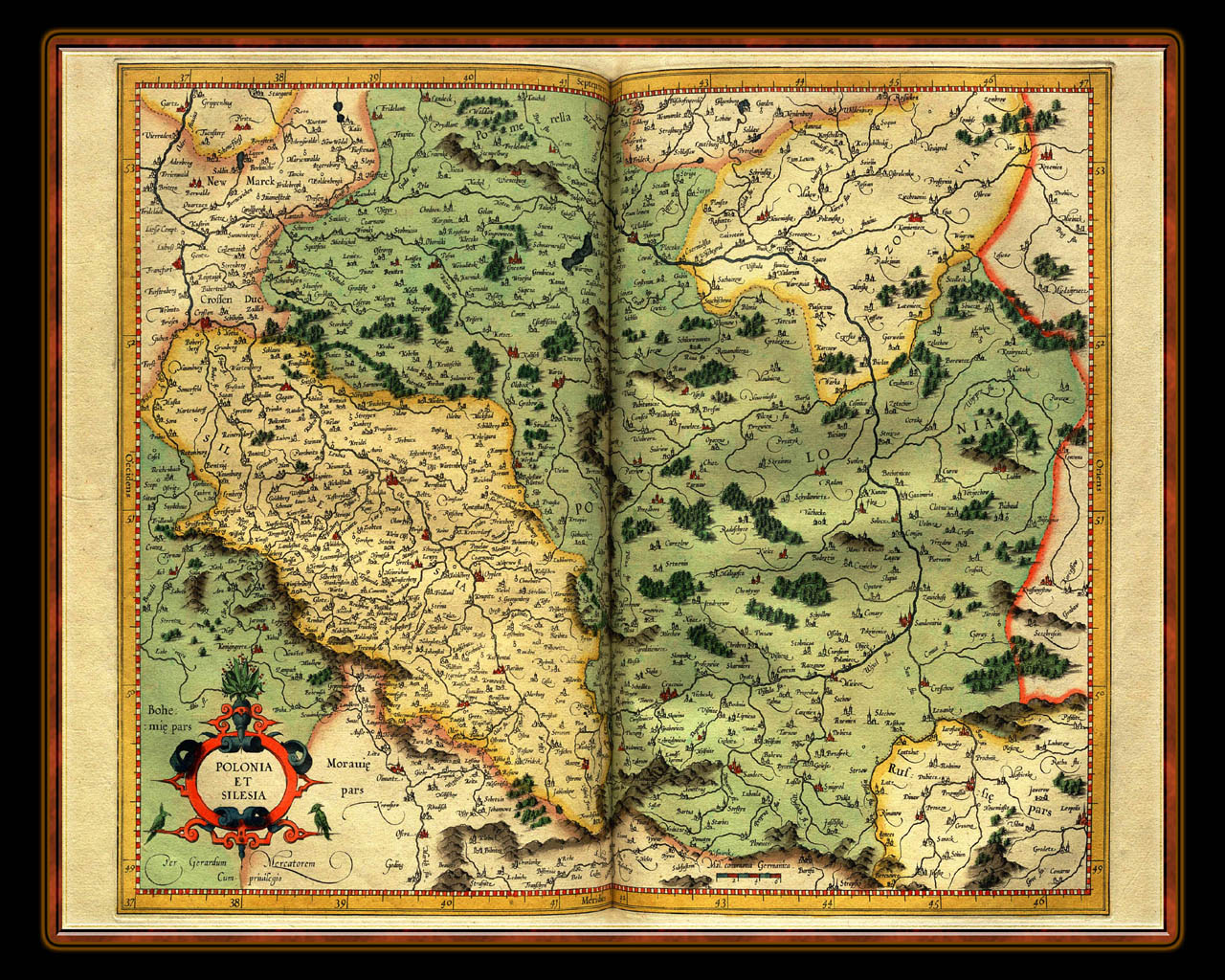 "Gerhard Mercator 1595 World Atlas - Cosmographicae" - Wallpaper No. 24 of 106. Right click for saving options.