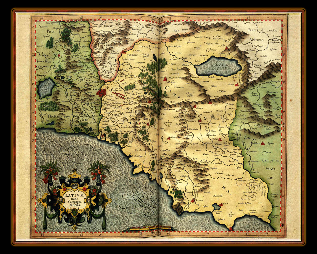"Gerhard Mercator 1595 World Atlas - Cosmographicae" - Wallpaper No. 12 of 106. Right click for saving options.