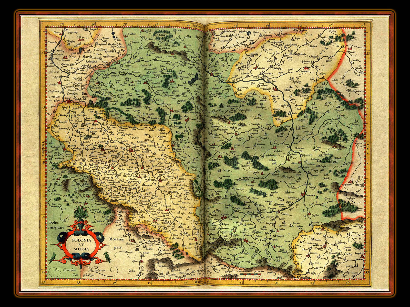 "Gerhard Mercator 1595 World Atlas - Cosmographicae" - Wallpaper No. 24 of 106. Right click for saving options.