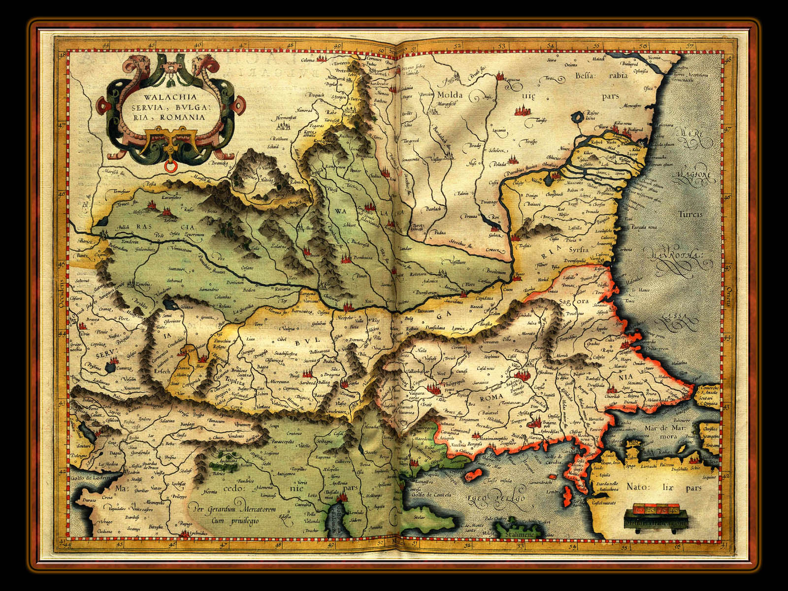 "Gerhard Mercator 1595 World Atlas - Cosmographicae" - Wallpaper No. 5 of 106. Right click for saving options.